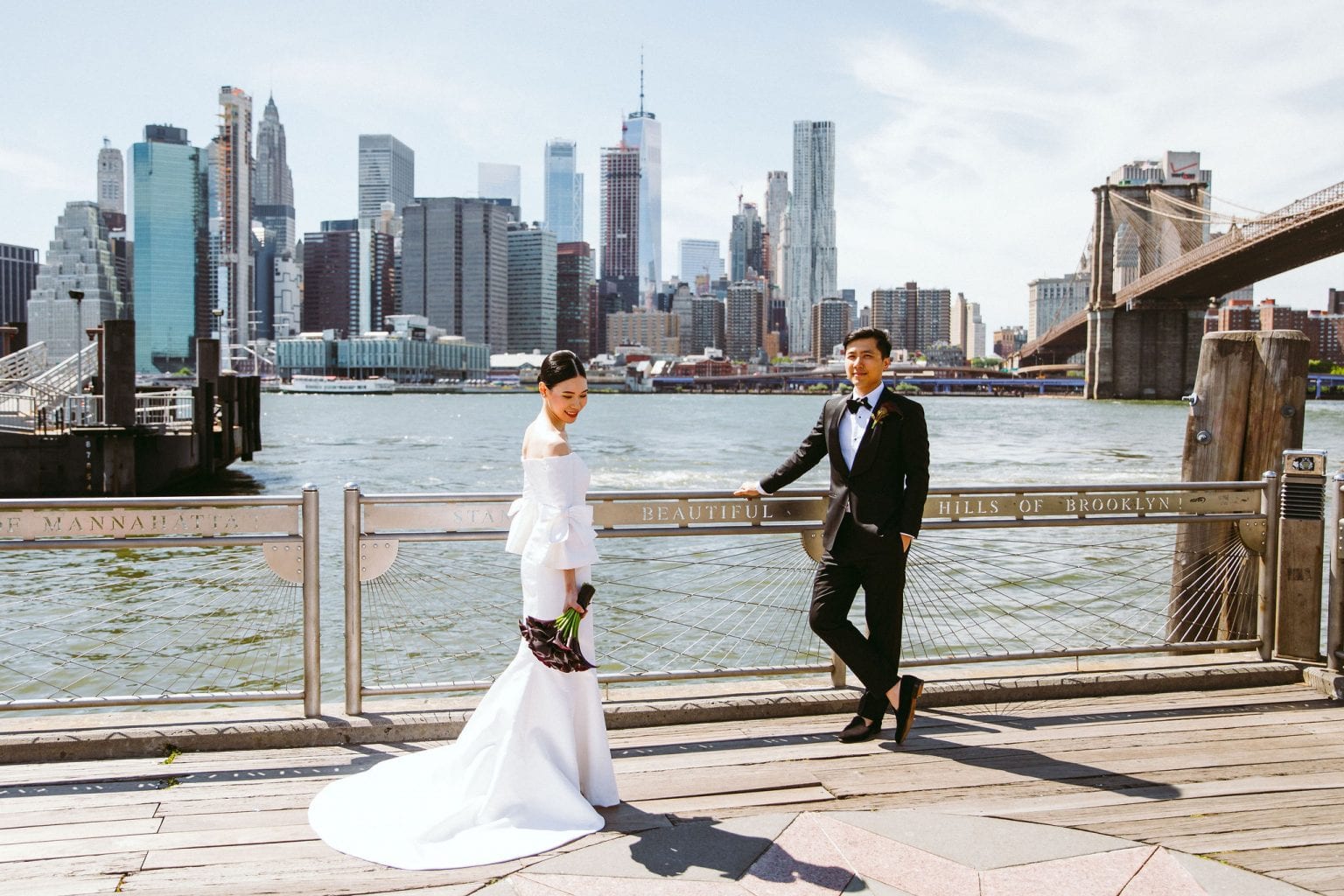 1 Hotel Brooklyn Bridge Elegant Wedding Larisa Shorina Photography New York Paris Destinations