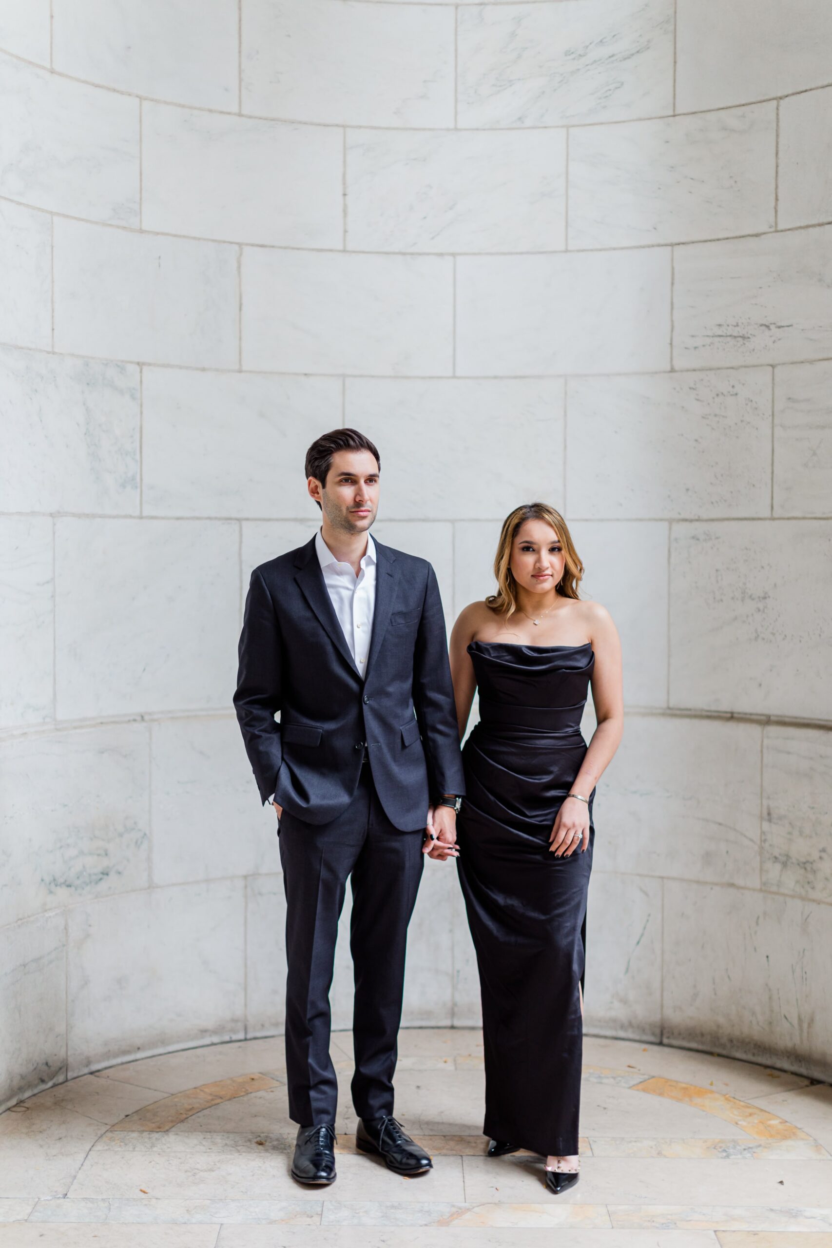 New York Public Library Wedding & Engagement - Larisa Shorina Photography