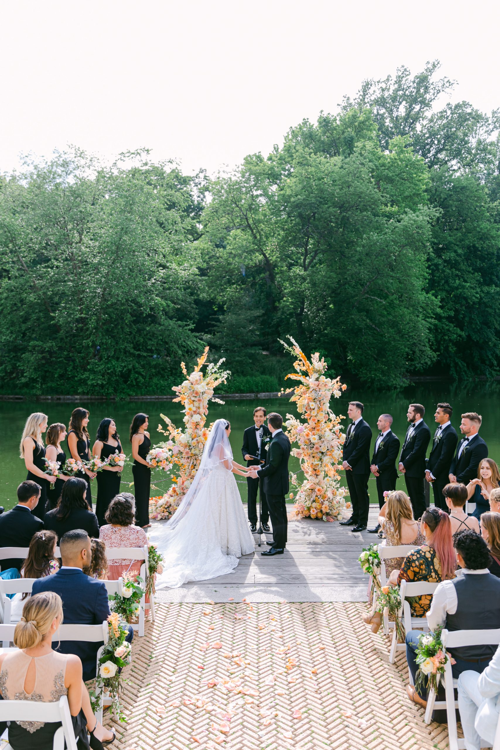 Prospect Park Boathouse wedding - Larisa Shorina Photography