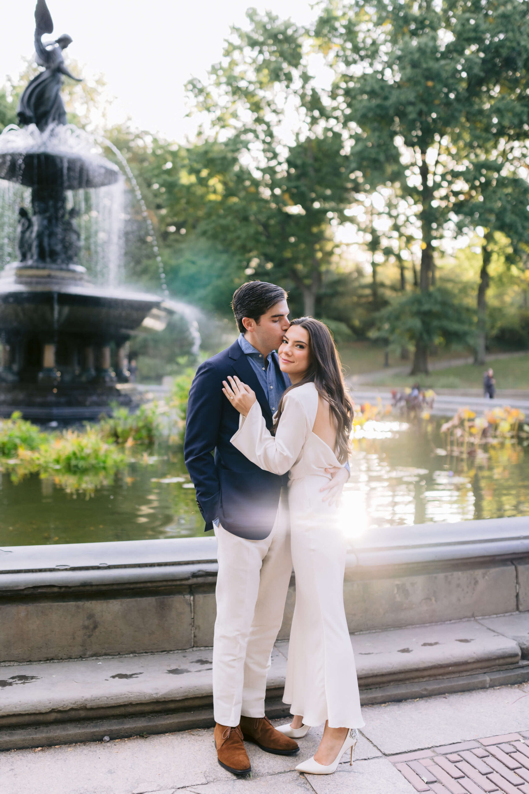 Morning Engagement Session Central Park Wedding New York Paris Destinations Larisa Shorina Photography 