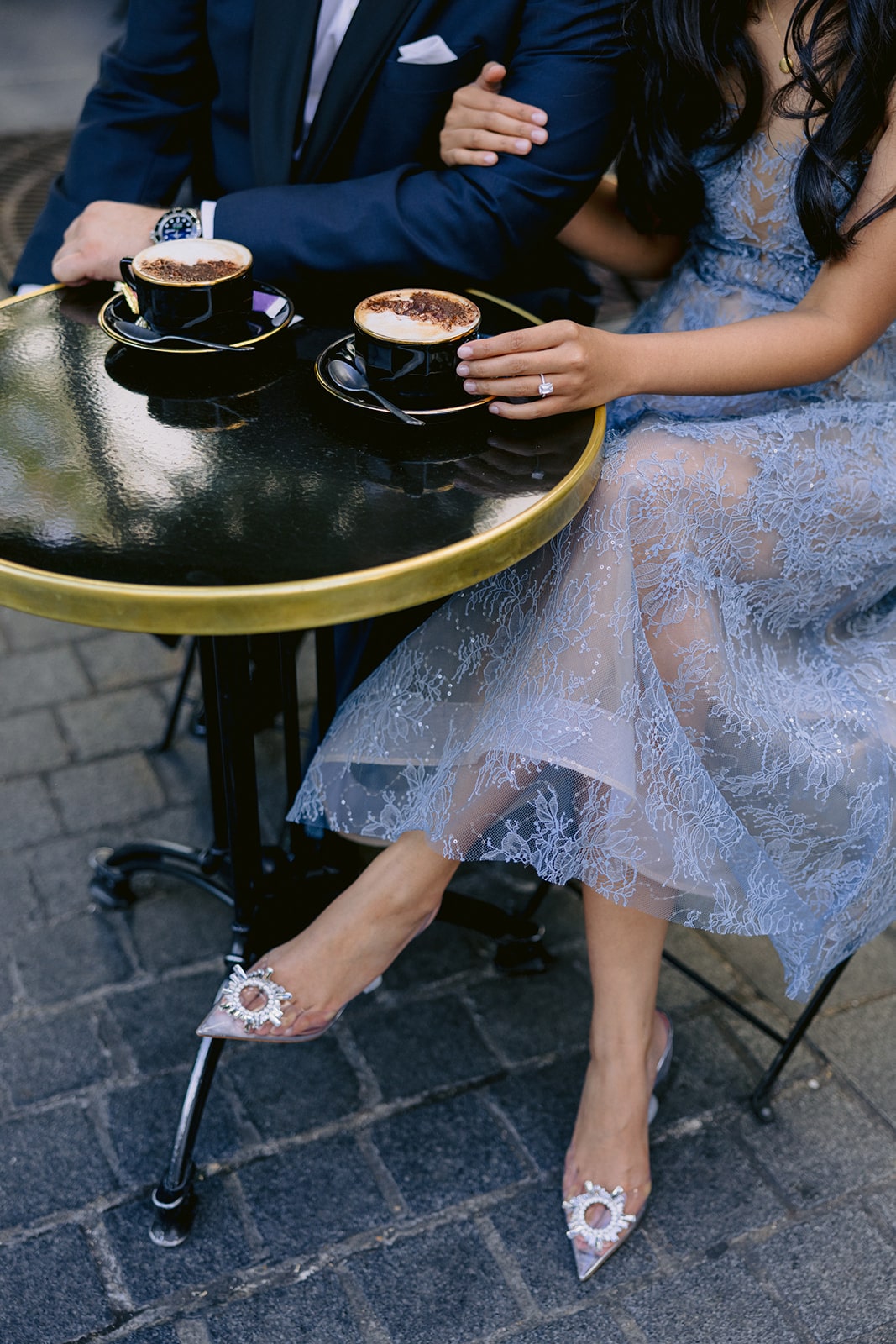 Ritz Carlton Engagement Session in Paris - Larisa Shorina - Destination Wedding Photography