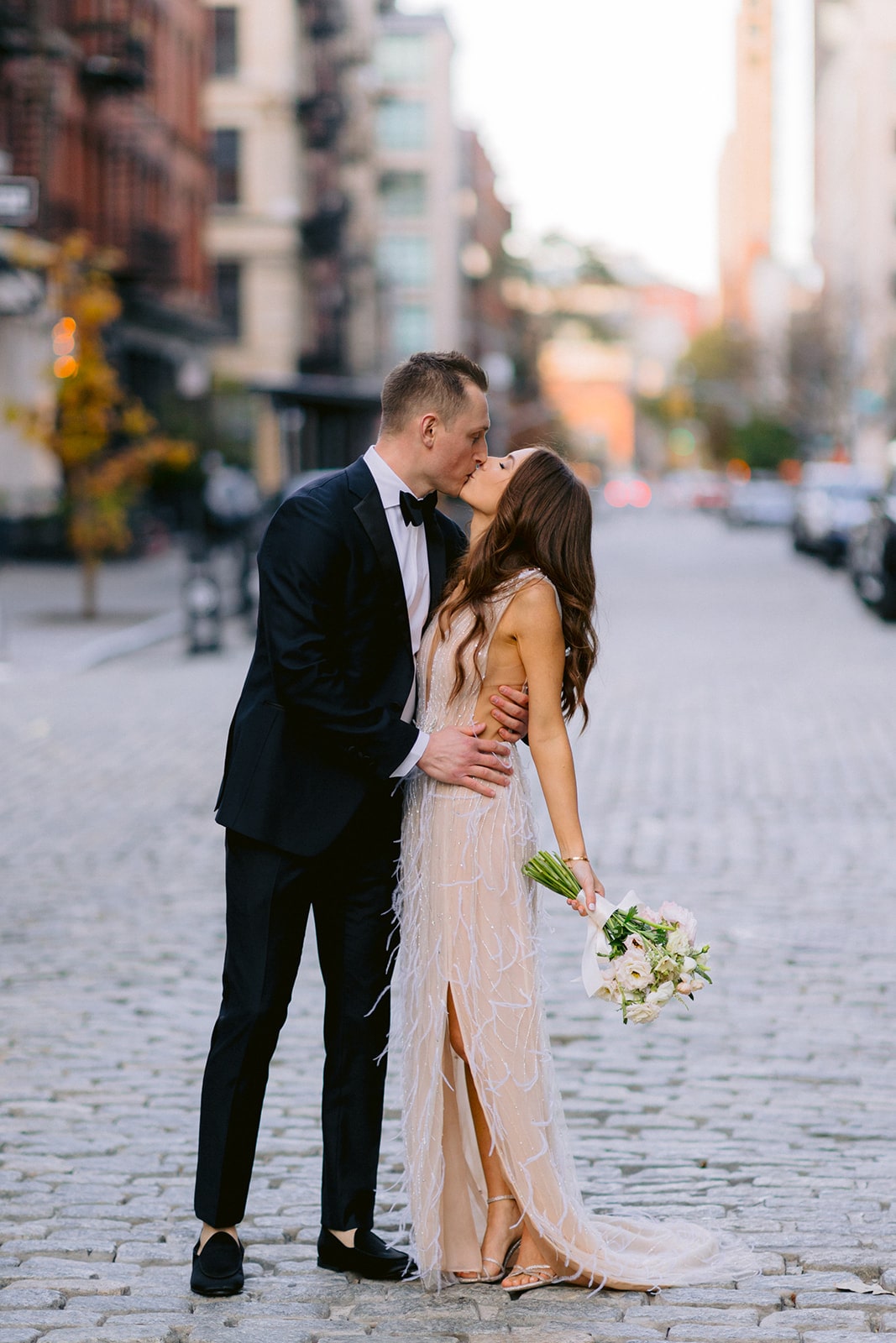 Eisen Stein Bride - Tribeca Rooftop Wedding - Larisa Shorina Photography - Elegant luxury weddings in New York, Italy, Destinations