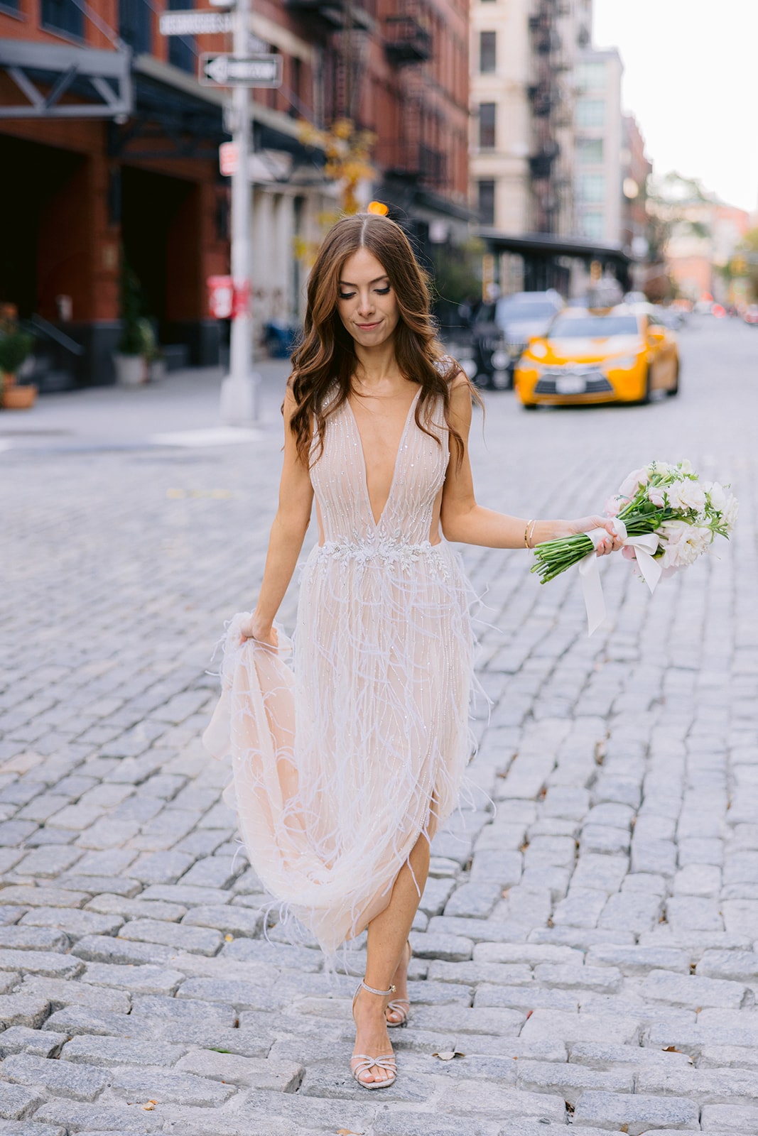 Eisen Stein Bride - Tribeca Rooftop Wedding - Larisa Shorina Photography - Elegant luxury weddings in New York, Italy, Destinations