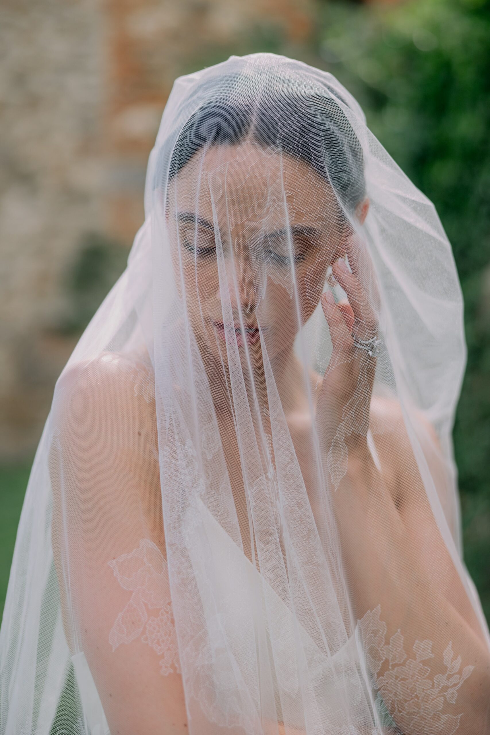 Danielle Frankel bride and her wedding in Tuscany Italy