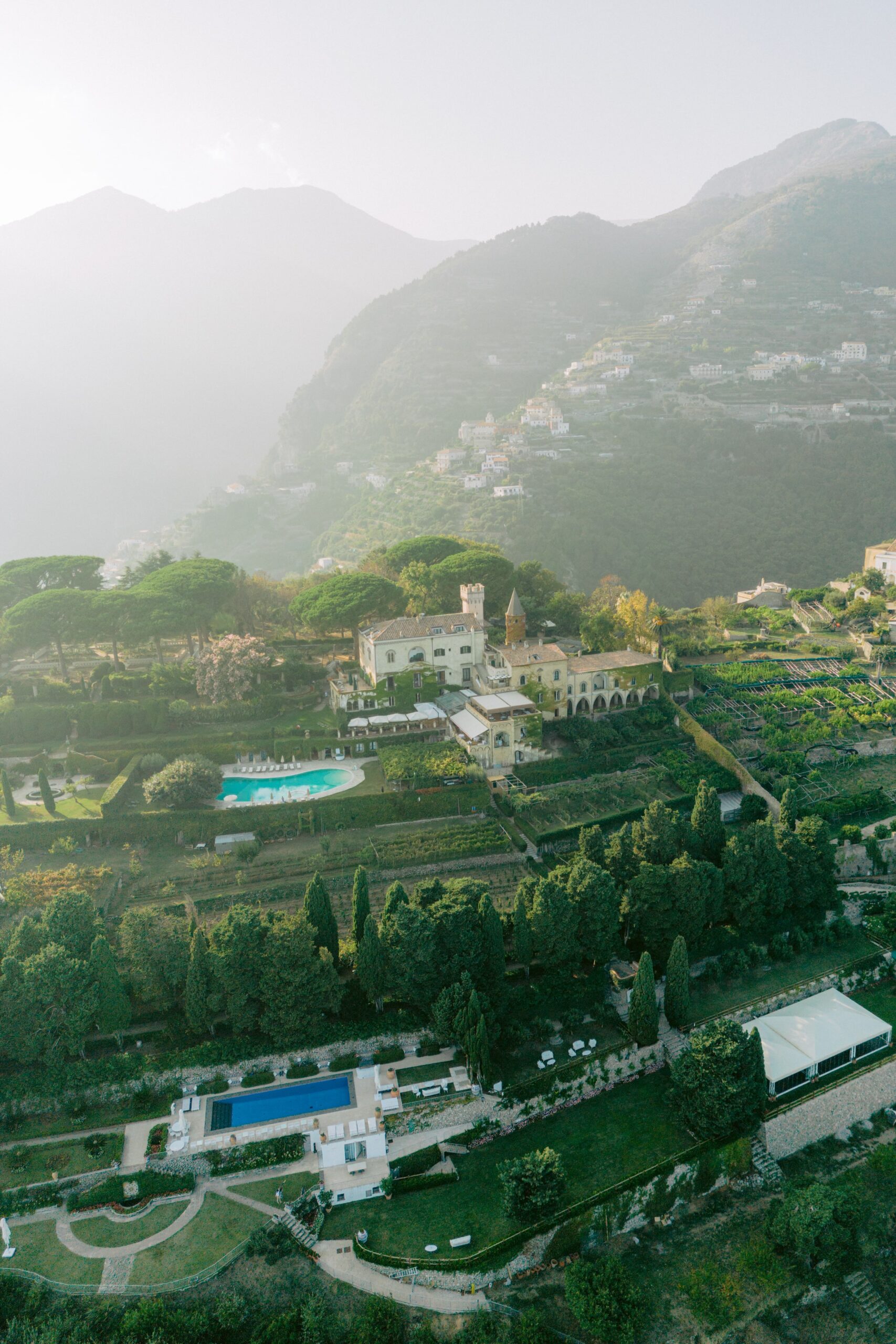 Villa Cimbrone, Ravello, Italy  Wedding Venue - Larisa Shorina