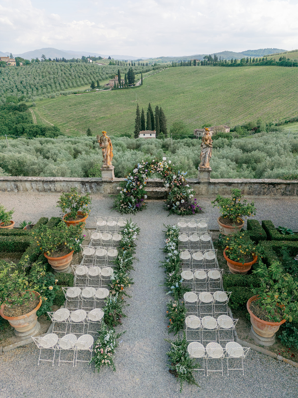 Villa Corsini, Italy Wedding Venue - Larisa Shorina